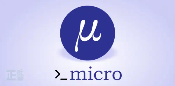分享一款跨平台的文本编辑器micro：原站配图。